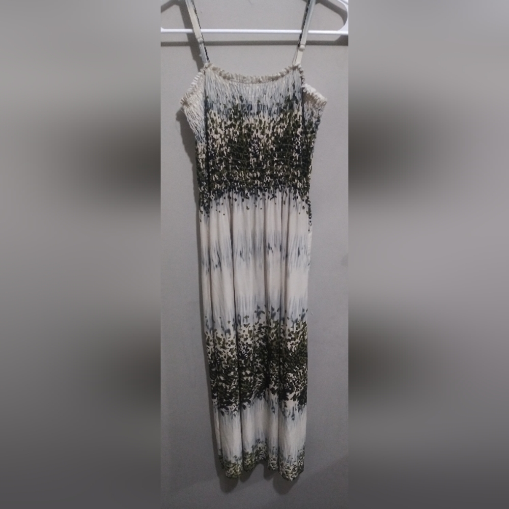 Last Exit Dress with spaghetti straps